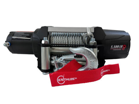 Enthuze 5500lb ATV/UTV Winch, Steel&nbsp;Rope