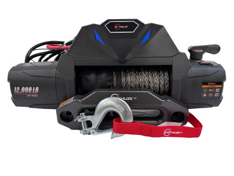 Enthuze 12000 lb Winch,  Synthetic&nbsp;Rope