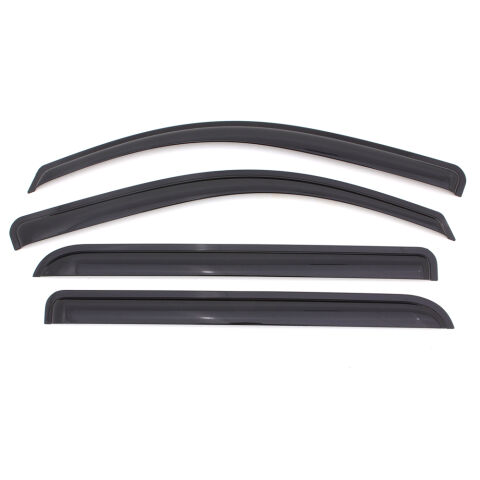 Ventvisor Deflector; Smoke; Outside Mount; 4&nbsp;pc.