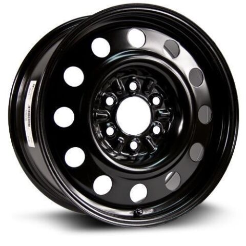 18X7.5 5-114.3 +42MM CB67.1 STEEL WHEEL,&nbsp;BLACK