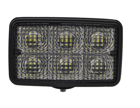 Trilliant Mini LED WhiteLight Work Light, Flood, Hardwired -&nbsp;Clear