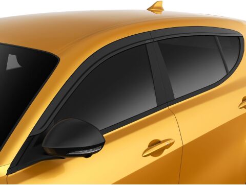 Low Profile Ventvisor Deflector; Smoke; Outside Mount; 4&nbsp;pc.