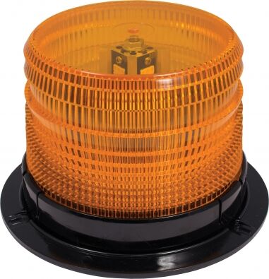Amber LED Low Profile Permanent Mount&nbsp;Beacon