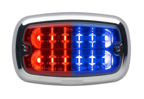 M4 LED FLASHER BLUE/RED